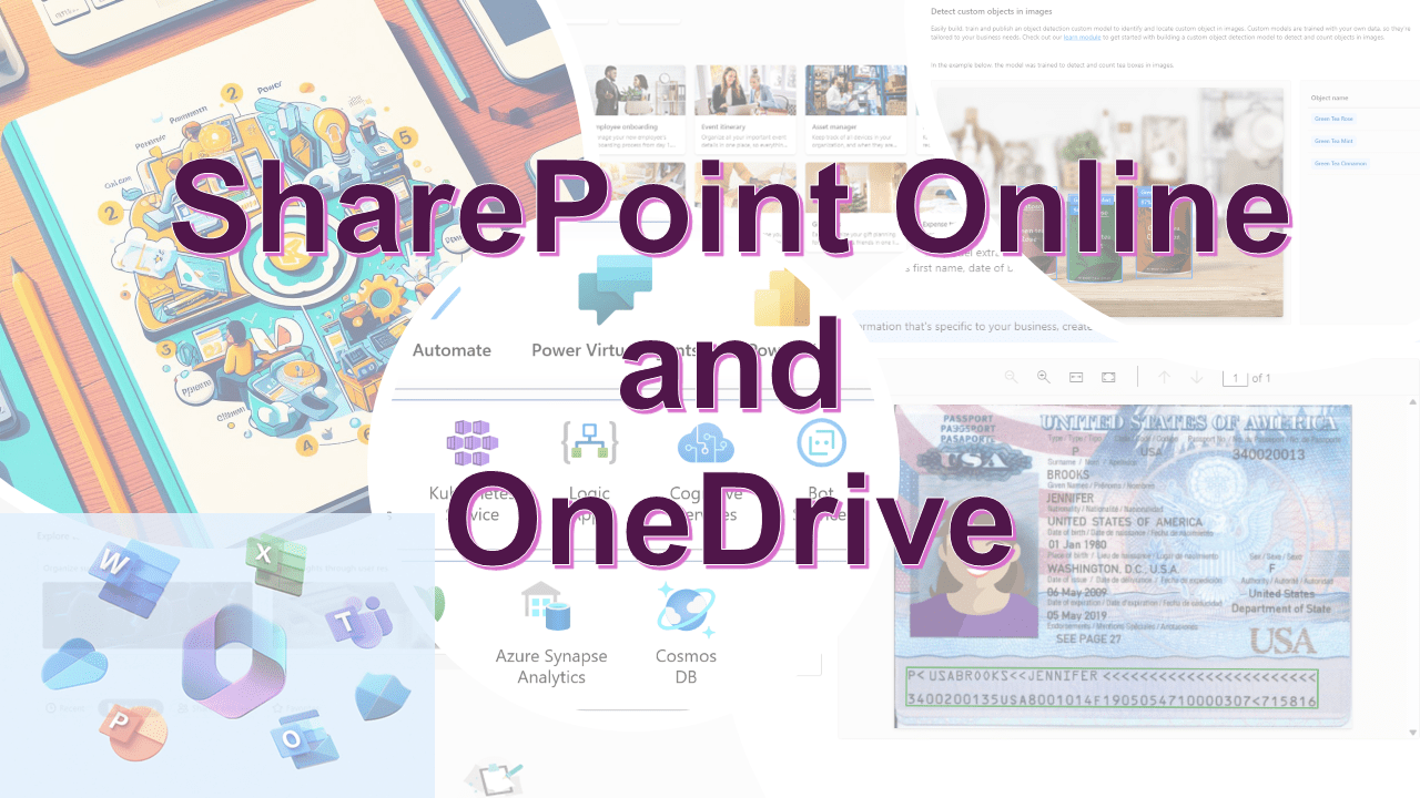 SharePoint Online and OneDrive