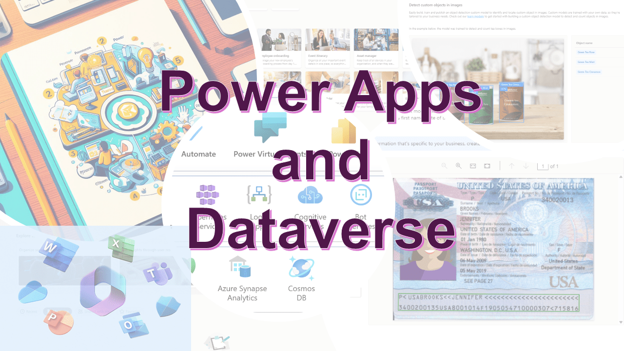 Power Apps and Dataverse