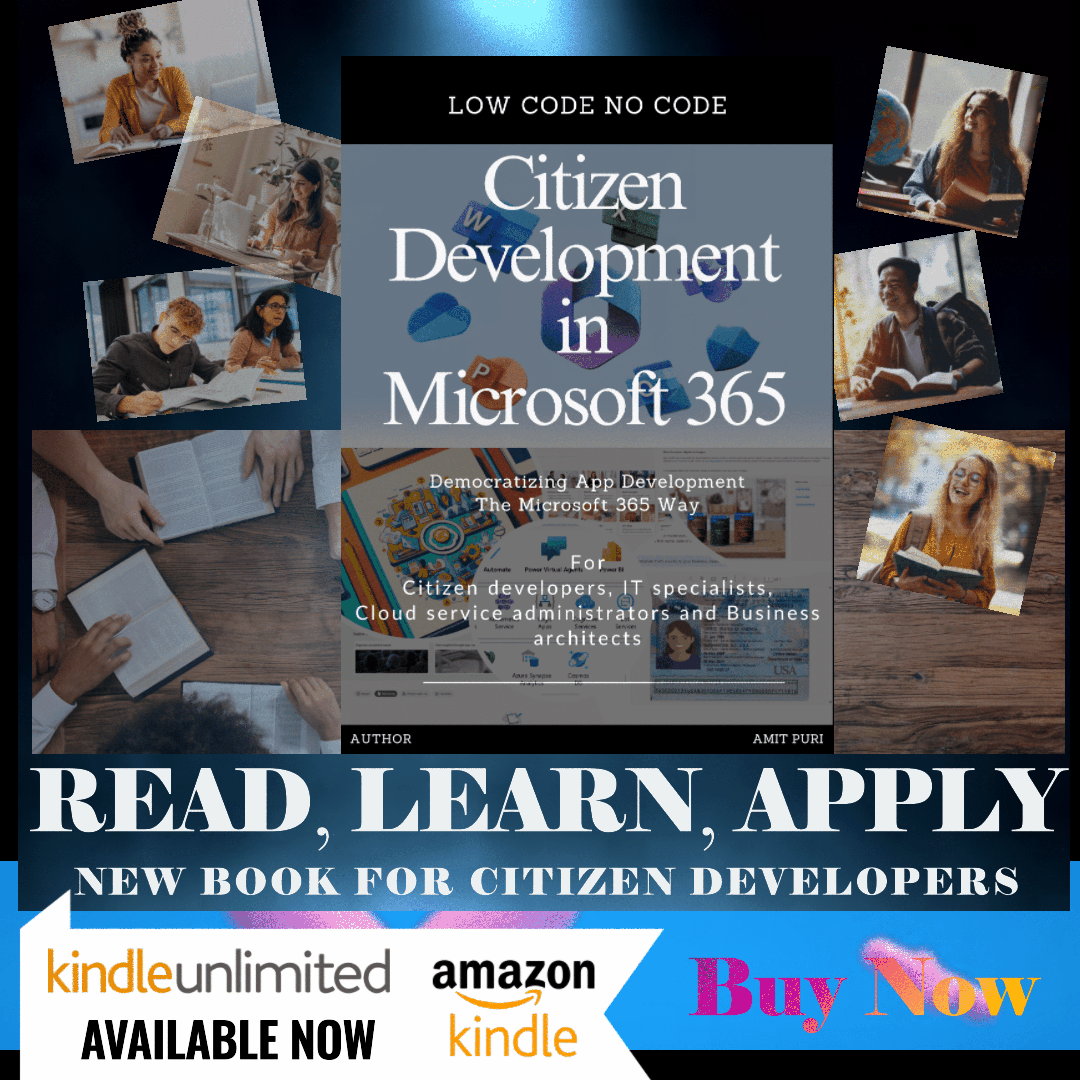 Read, Learn, Apply, New Book for Citizen Developers!